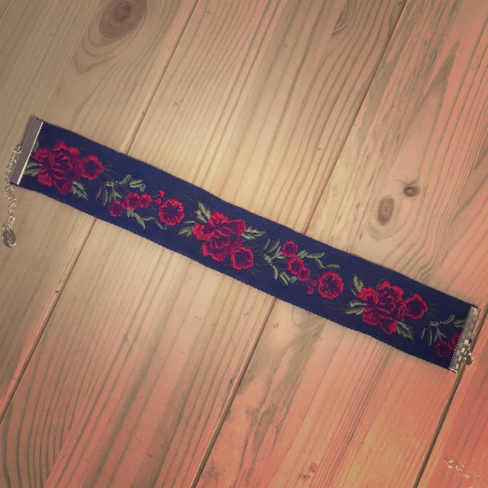 Floral Jean Choker